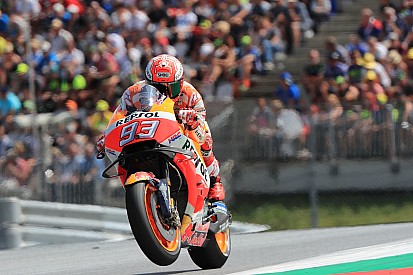 Marquez: "La pole? Sono più felice per la prima fila. Dovi e le Ducati sono forti, ma ho un buon passo"