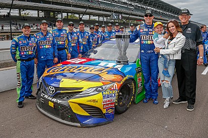 Kyle Busch earns regular season title despite "ugly day" at Indy