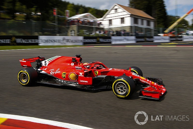 Vettel cree que Ferrari tiene algo más en Spa tras liderar el viernes