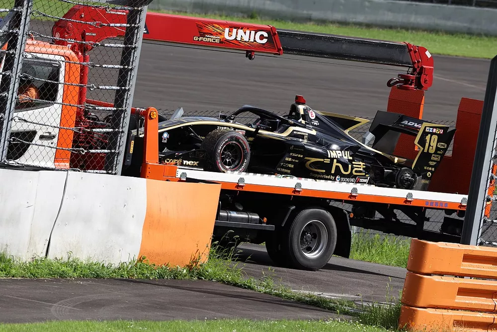 リタイアした関口雄飛（carenex TEAM IMPUL）のマシン