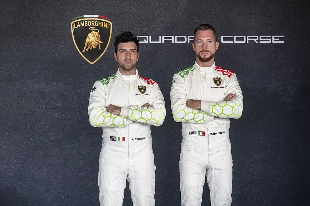 Andrea Caldarelli, Mirko Bortolotti, Lamborghini Factory Drivers