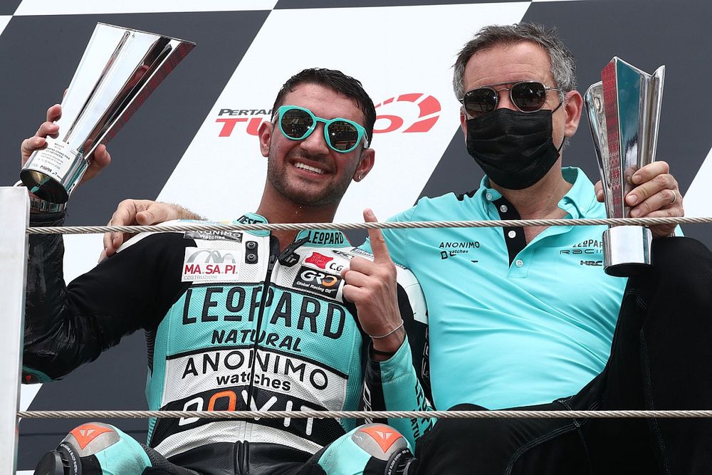 Ganador de Moto3 Dennis Foggia, Leopard Racing