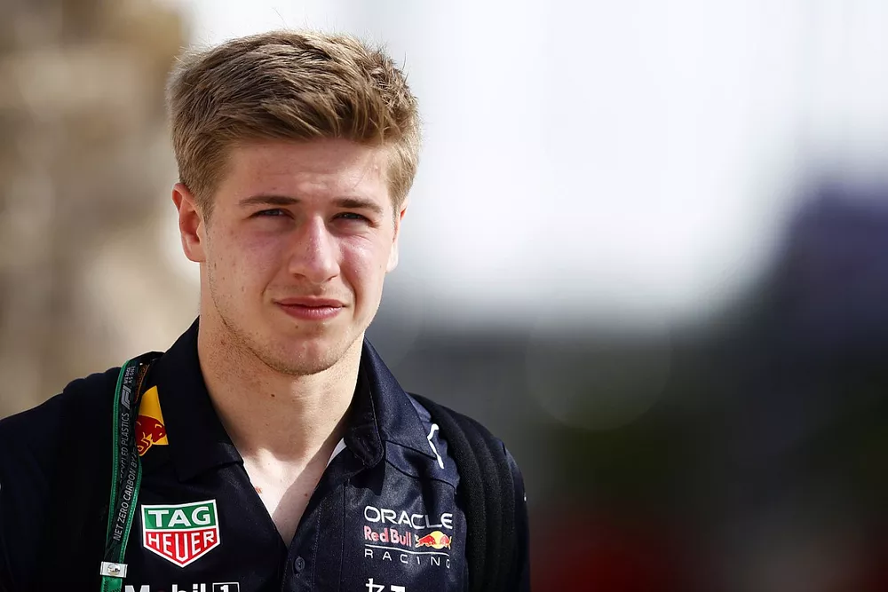 Juri Vips, piloto reserva de Red Bull Racing 