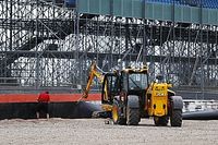 Silverstone instala barreras extra por el accidente de Kvyat