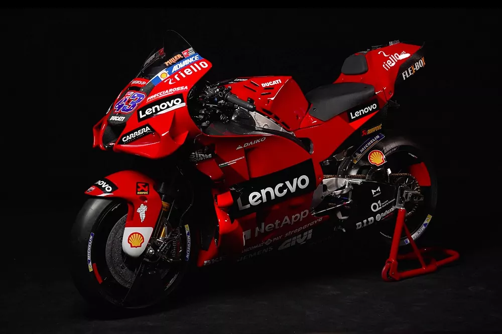 2022 Ducati bikes livery