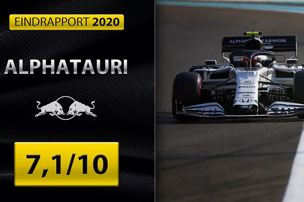 Eindrapport Formule 1 2020: AlphaTauri
