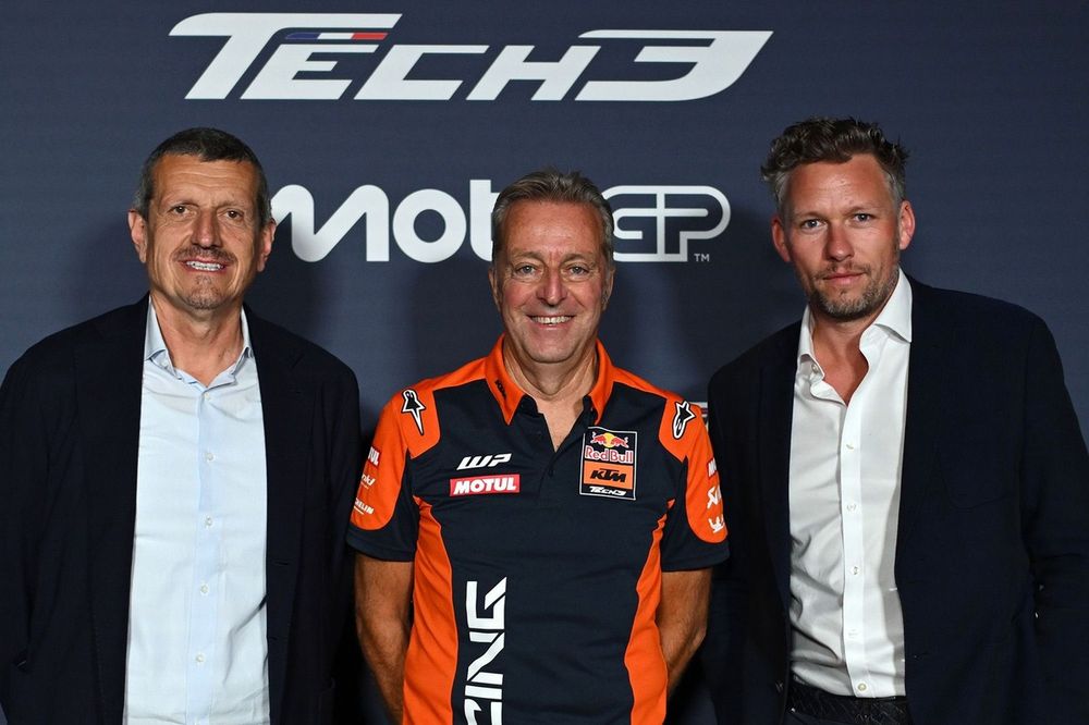Guenther Steiner, Herv&eacute; Poncharal, Richard Coleman, Red Bull KTM Tech3