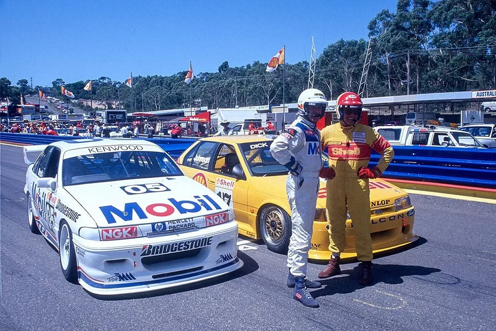 Peter Brock and Dick Johnson