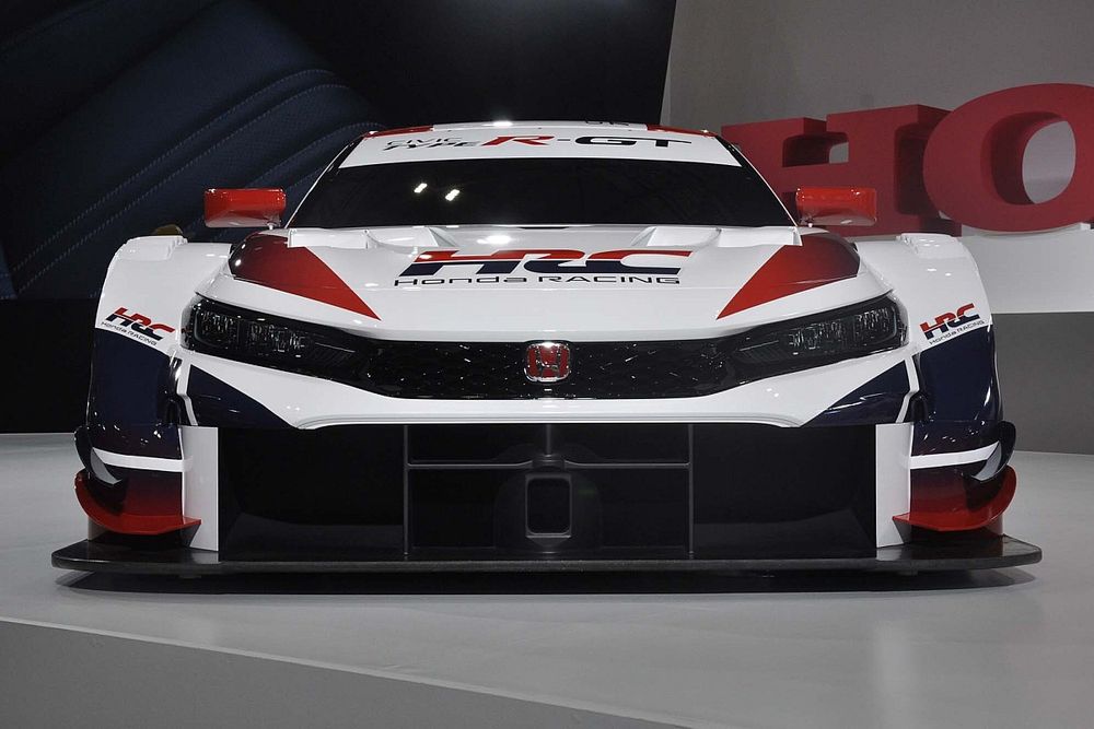 SUPER GT HONDA CIVIC TYPE R-GT Test シビック Honda Civic Type R-GT Racecar Gets Ready For First Shakedown