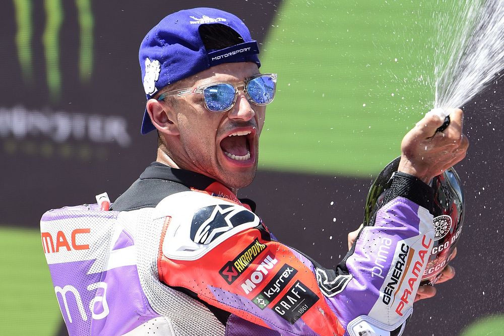 Podio: segundo lugar Jorge Martín, Pramac Racing