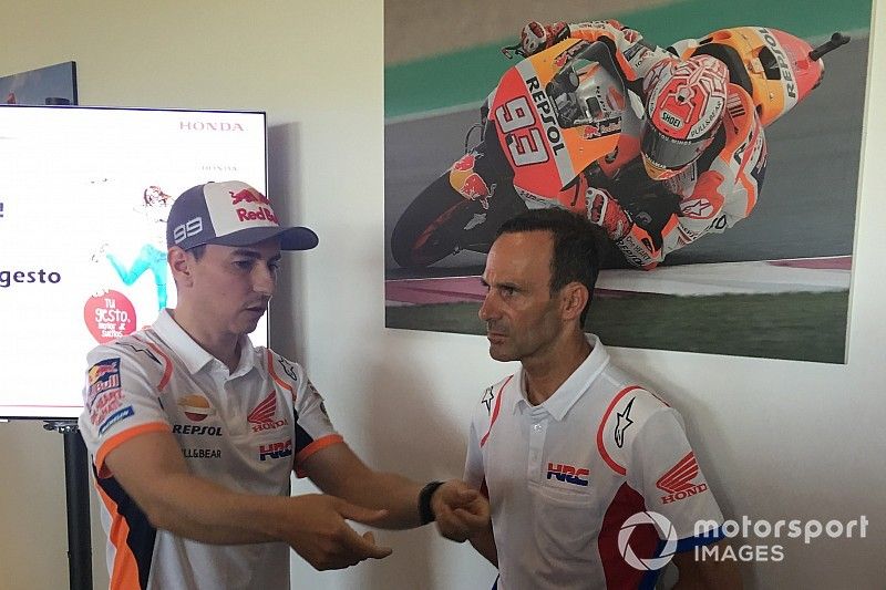 Jorge Lorenzo y Alberto Puig, Repsol Honda