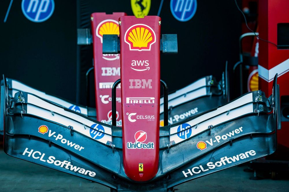 Aileron avant de la Ferrari SF-25