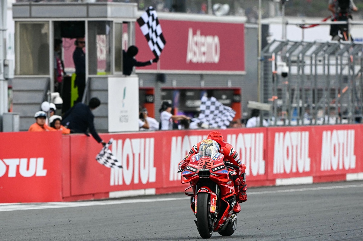 Bagnaia entierra la crisis: «Nos quedan cinco carreras por delante y vamos a disfrutarlas» 