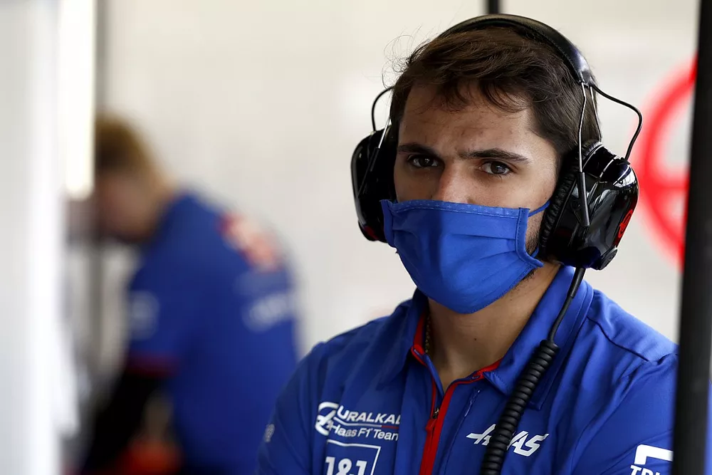 Pietro Fittipaldi, piloto de pruebas y reserva del equipo Haas F1 
