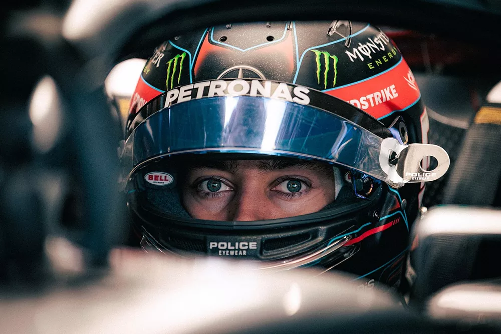 George Russell, Mercedes W13 

