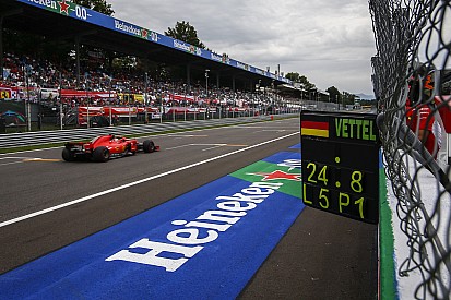 Formel 1 Monza 2018: Sebastian Vettel bleibt auf Pole-Kurs