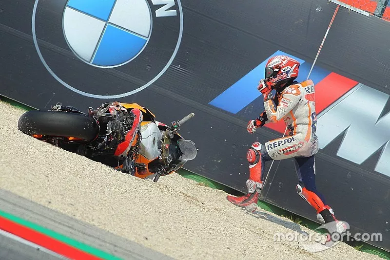 La chute de Marc Marquez, Repsol Honda Team 