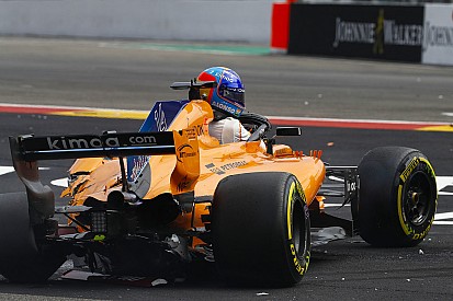 Alonso, Spa’daki kazadan sonra yedek parça eksikliği yaşıyor