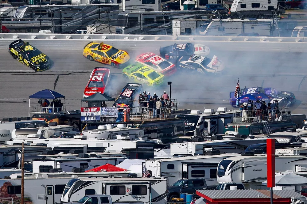 Big crash at Talladega