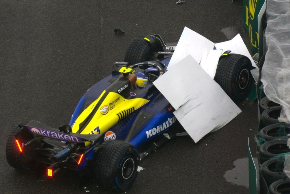 Franco Colapinto en Interlagos
