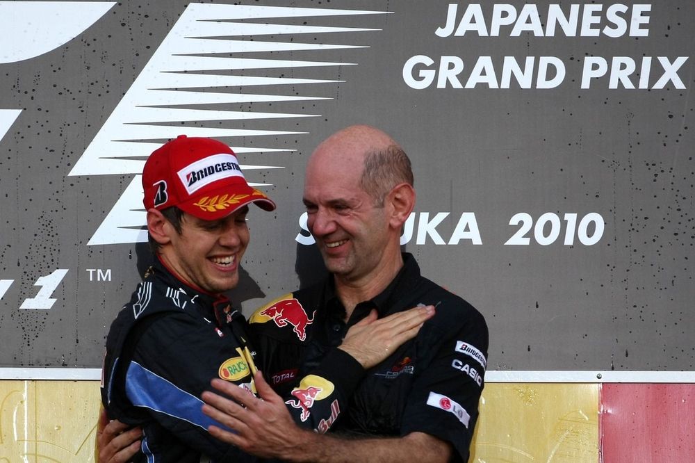 Sebastian Vettel, Adrian Newey