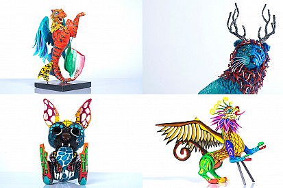 GALERÍA: los alebrijes de los pilotos para el GP de México