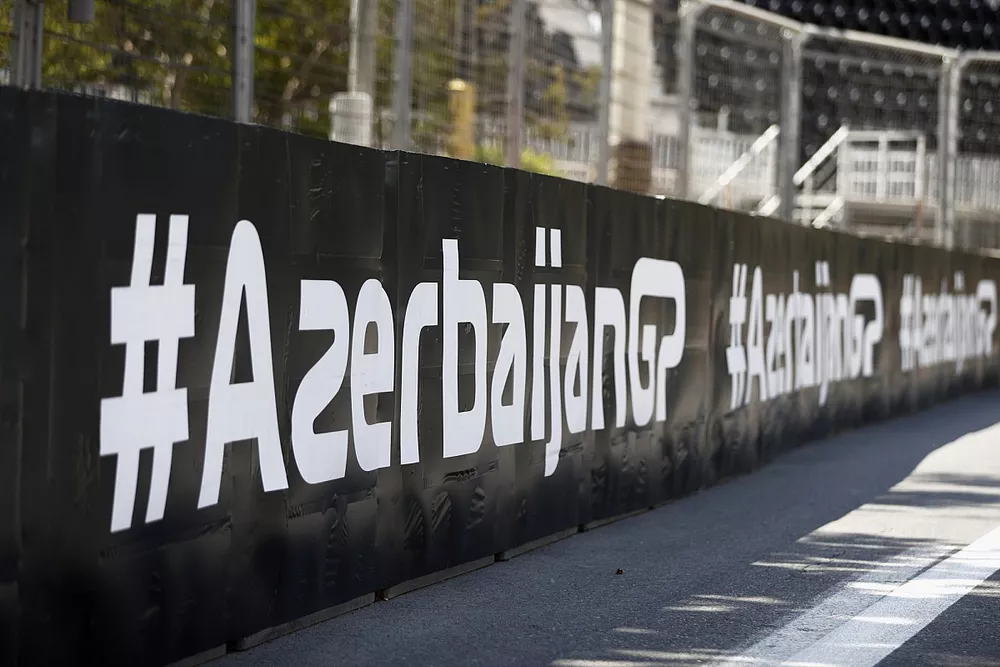 Azerbaijan GP branding