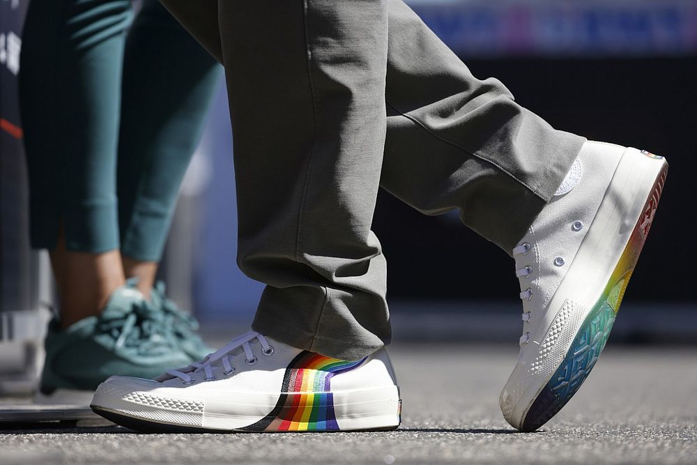 Tenis Converse de Sebastian Vettel, Aston Martin 