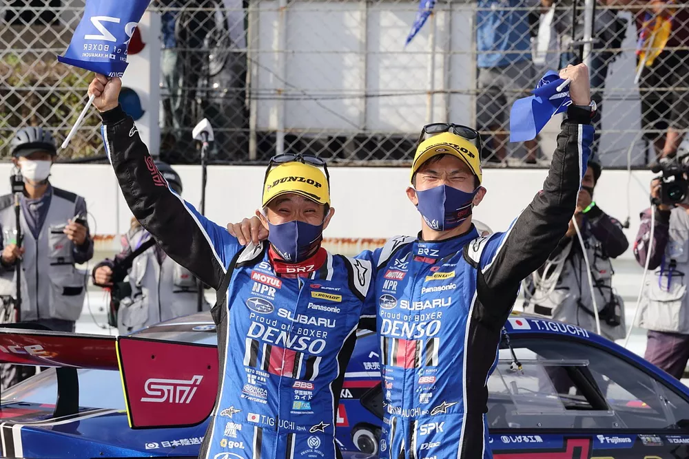Takuto Iguchi, Hideki Yamauchi, #61 SUBARU BRZ R&D SPORT