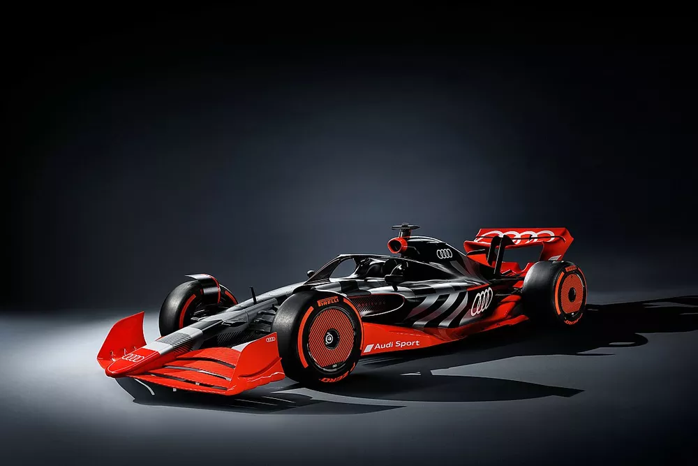 El concept de un coche de F1 que presentó Audi