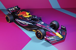レッドブル、F1マイアミGP特別カラーリングを公開。ファン公募から