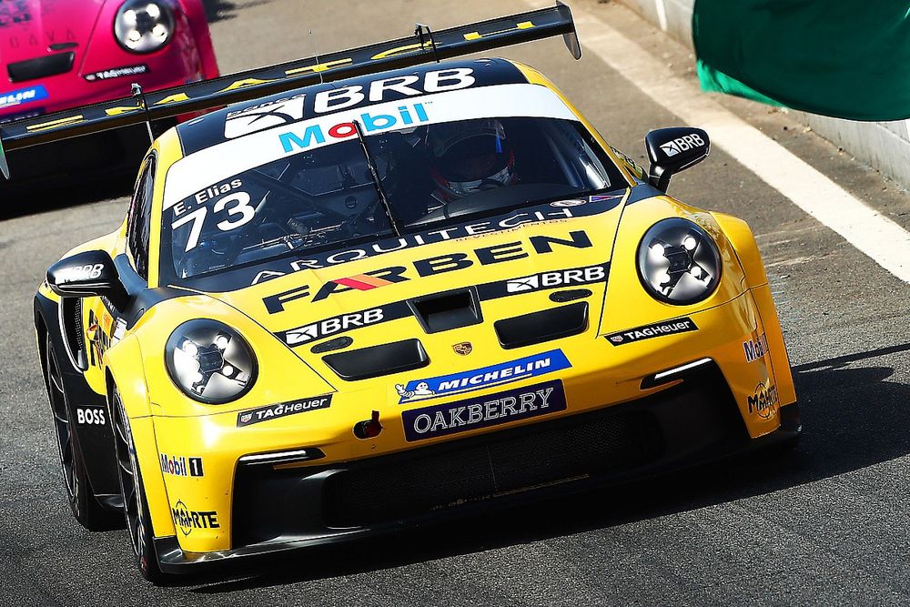 Carros da Porsche Cup em Goi&acirc;nia
