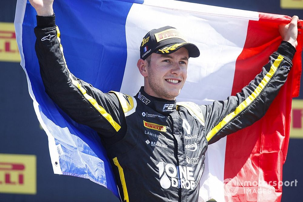 El ganador de la carrera, Anthoine Hubert, Arden
