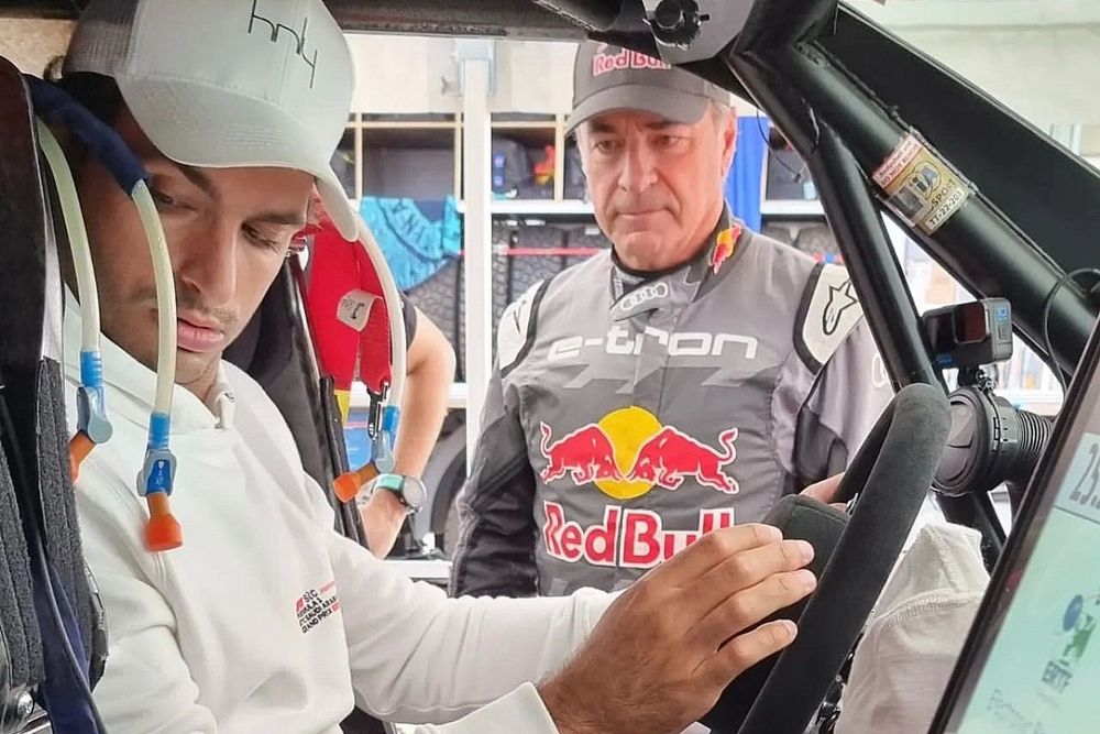 Carlos Sainz Jr. y Carlos Sainz