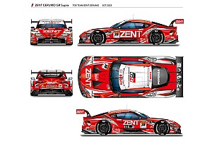 TGR TEAM ZENT CERUMO、2023年の体制と新カラーリングを公開。立川祐路