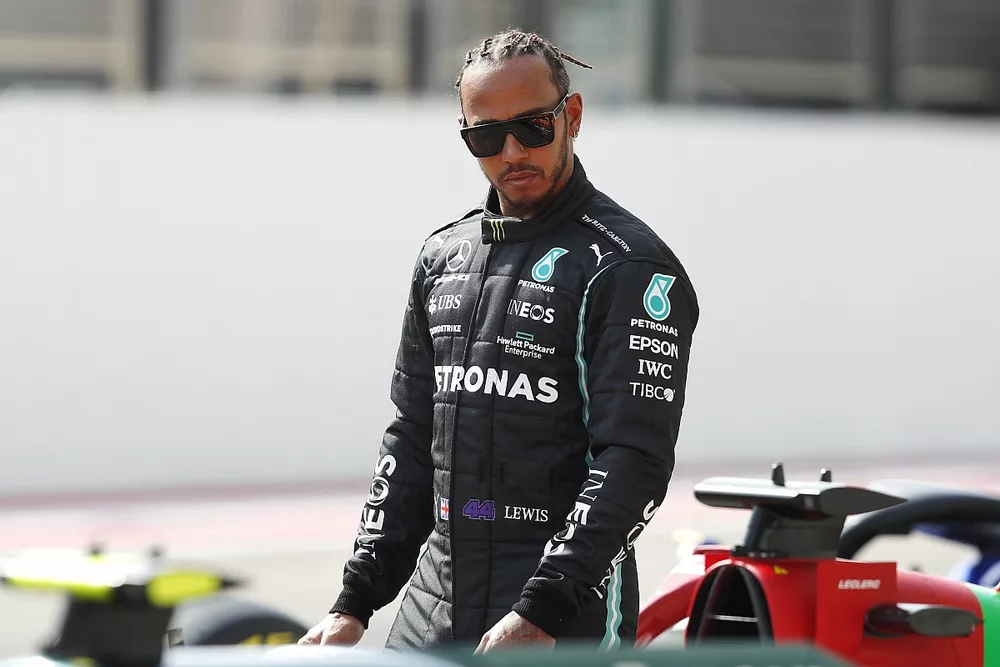 Lewis Hamilton, Mercedes W12 