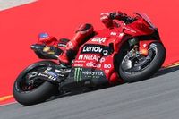 Marc M&aacute;rquez lidera el &uacute;ltimo libre en Arag&oacute;n, con ca&iacute;da de Alex 