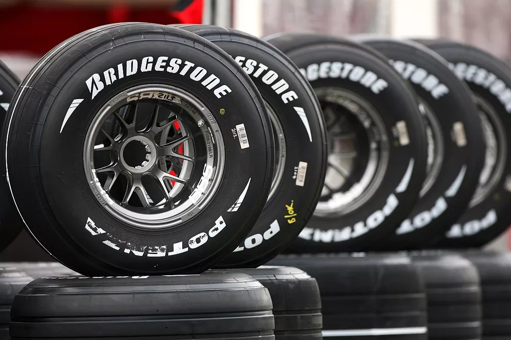 Bridgestone tyres. Formula One World Championship, Rd 10, German Grand Prix, Preparations, Hockenheim, Germany, Thursday 17 July 2008.