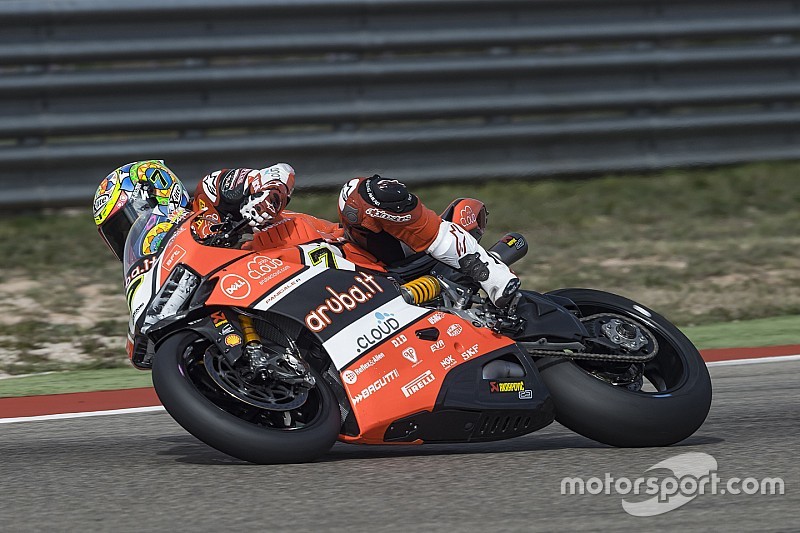 Superbike-WM Aragon Lauf 1: Chaz Davies gewinnt souverän