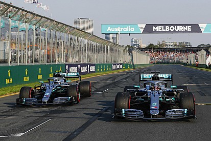 La grille de départ du GP d'Australie