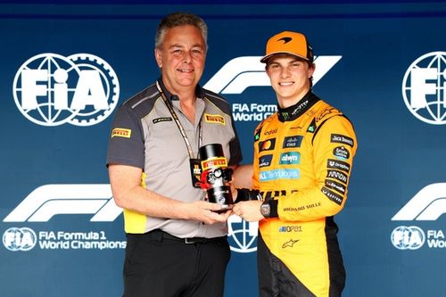 La grille de départ du sprint du GP de Belgique F1 2025
