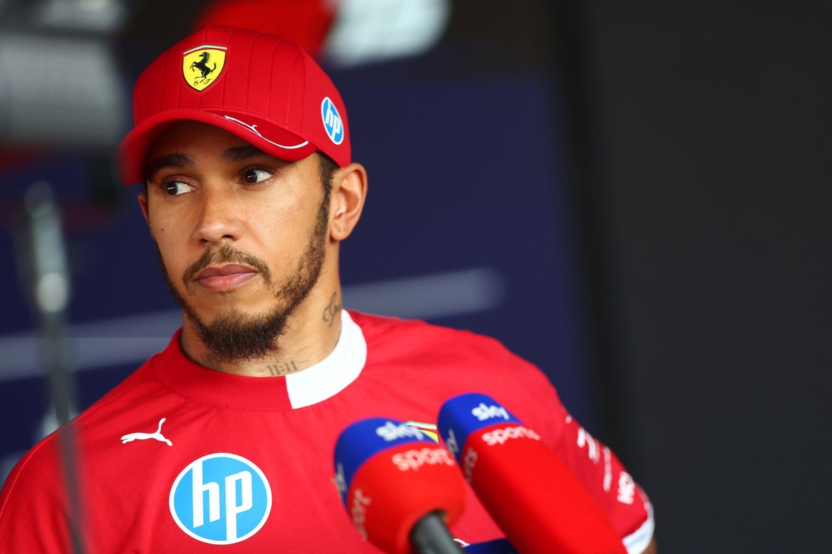 Lewis Hamilton’s cryptic response to his ‘Ferrari needs to change driver’ comments