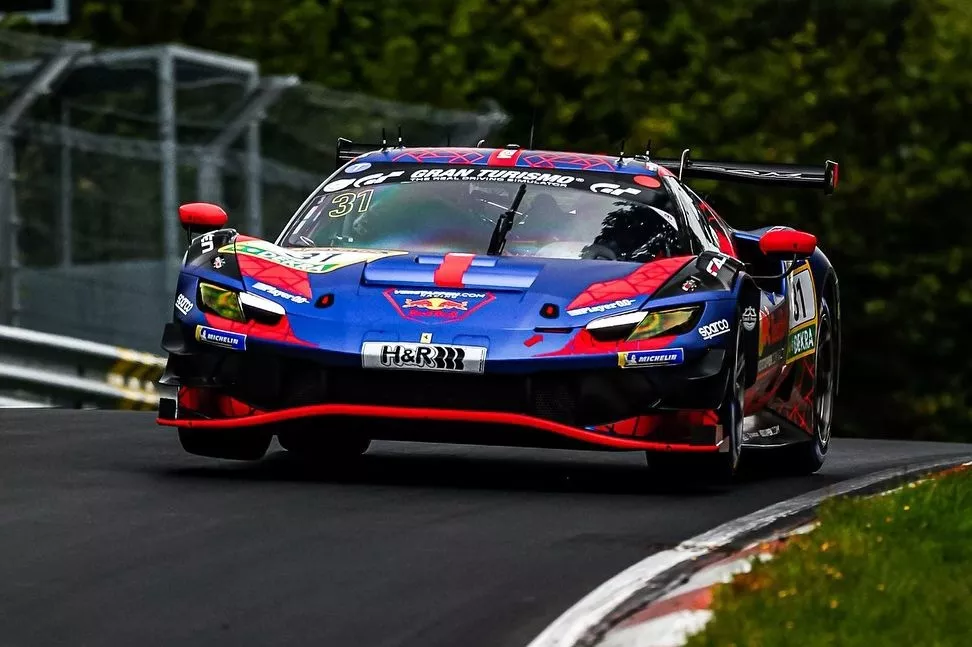 #31 Emil Frey Racing, Ferrari 296 GT3: Max Verstappen, Chris Lulham