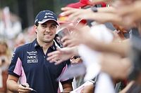 P&eacute;rez: "Hoy hubo muchos anuncios, esperemos pronto hacer el nuestro"