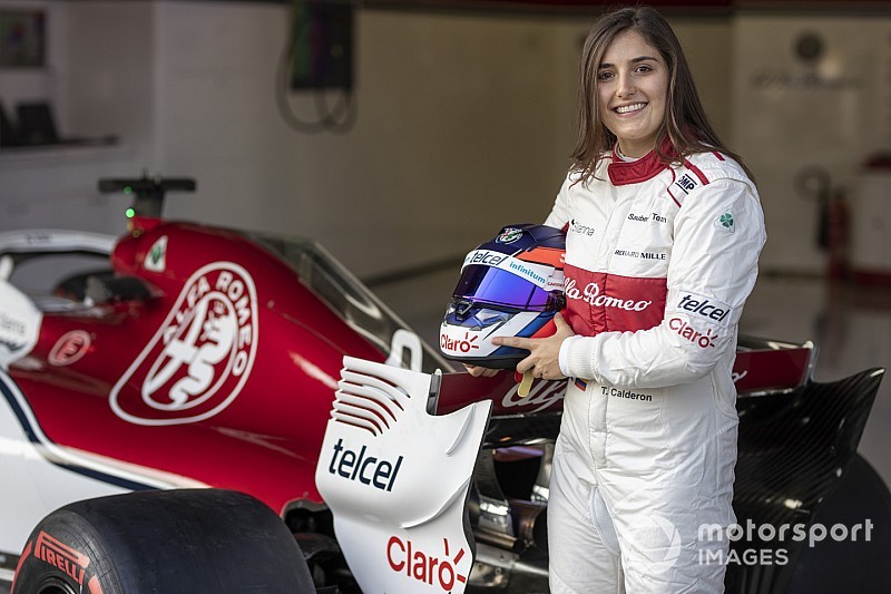 Calderon tuntaskan debut tes F1 di Meksiko