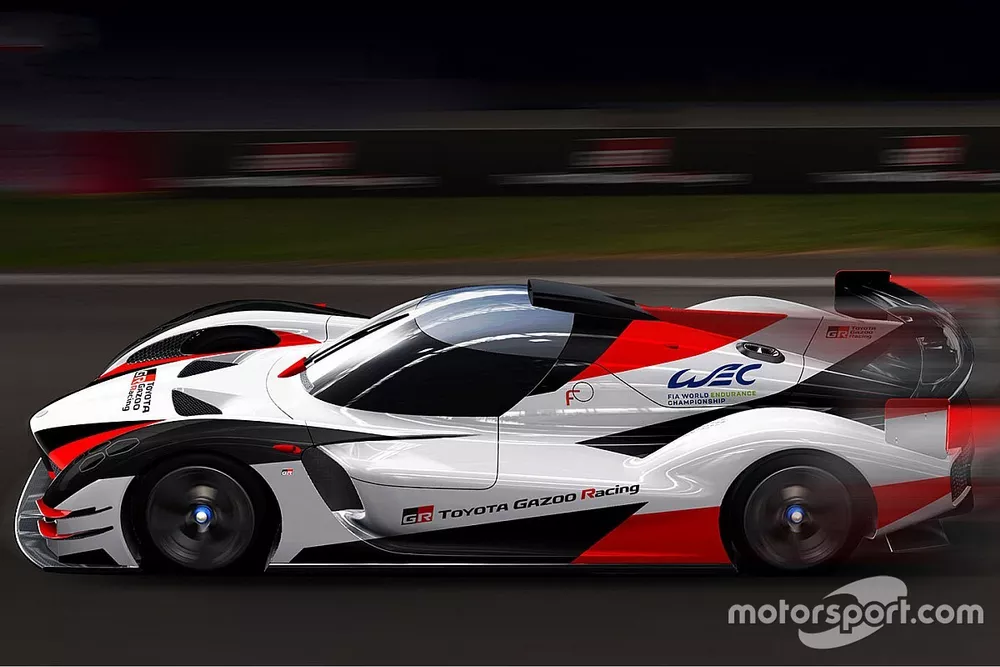 Toyota Gazoo Racing Hypercar rendering