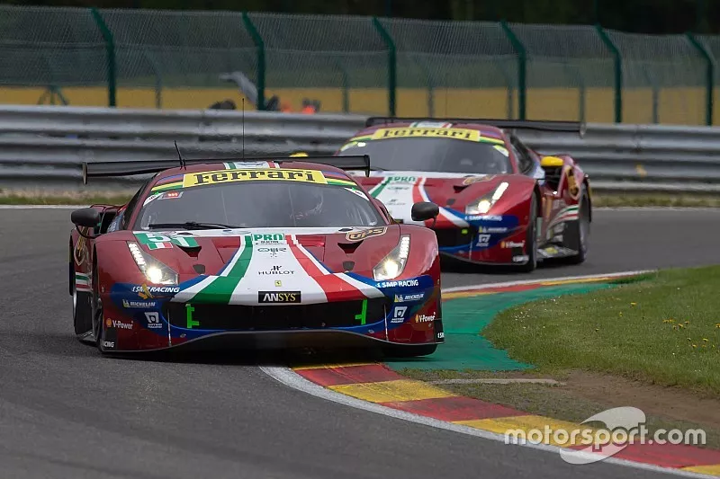 #51 AF Corse Ferrari 488 GTE EVO: Alessandro Pier Guidi, James Calado