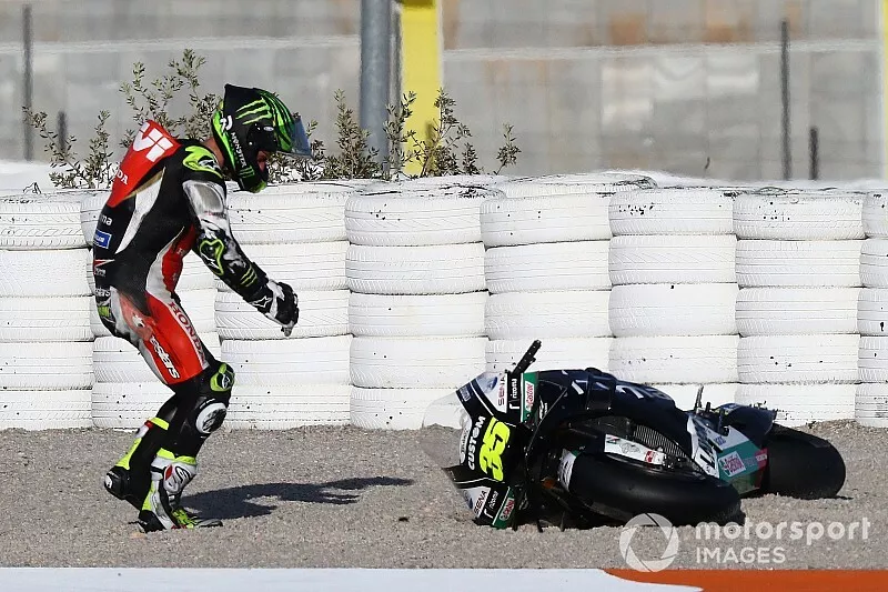 Cal Crutchlow, Team LCR Honda despu&eacute;s de la ca&iacute;da