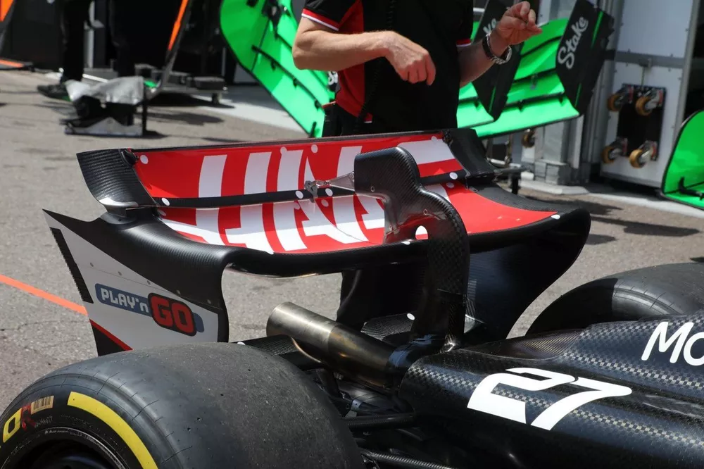 Haas VF-24 technical detail