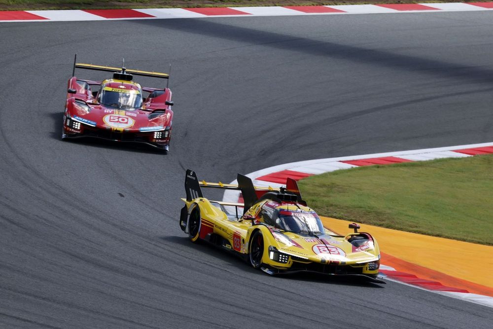 #83 AF Corse Ferrari 499P: Robert Kubica, Robert Shwartzman, Yifei Ye, #50 Ferrari AF Corse Ferrari 499P: Antonio Fuoco, Miguel Molina, Nicklas Nielsen